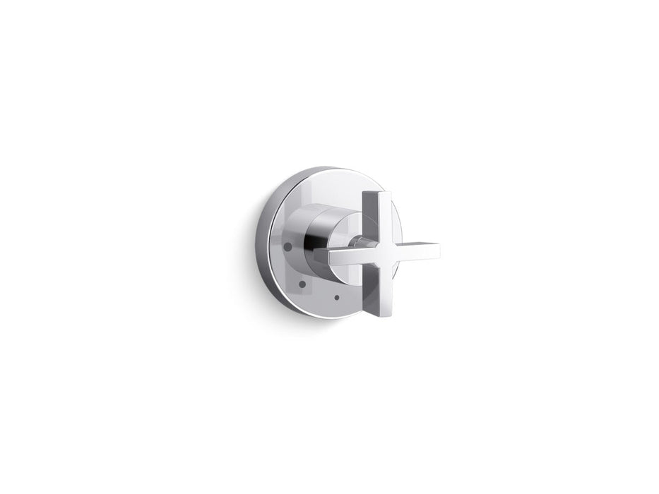Kallista P24423-CR One Volume Control Trim, Cross Handle