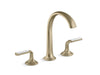 Kallista P25055-FRW Script Snk Fct Arch Spt Enml Frost Wave