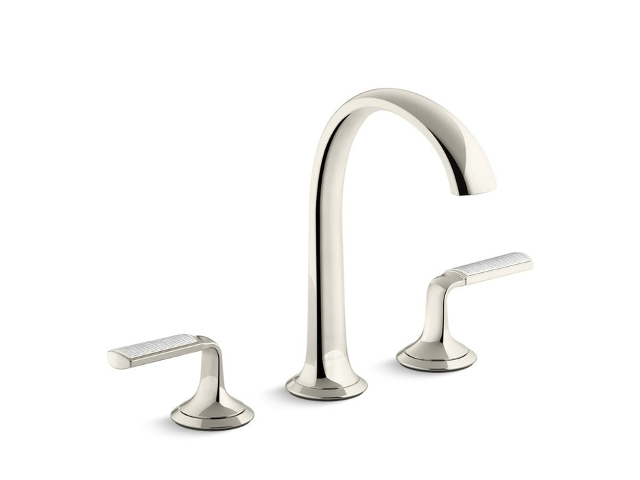 Kallista P25055-FRW Script Snk Fct Arch Spt Enml Frost Wave