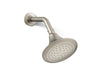 KOHLER K-10282-AK Forté 2.5 gpm single-function showerhead with Katalyst air-induction technology, vibrant brushed nickel