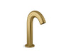 KOHLER K-103B76-SANA Oblo Touchless single-hole lavatory faucet with Kinesis sensor technology, 0.5 gpm, vibrant brushed...