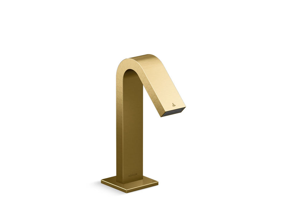 KOHLER K-103L77-SANL Loure Touchless faucet with Kinesis sensor technology and temperature mixer, AC-powered
