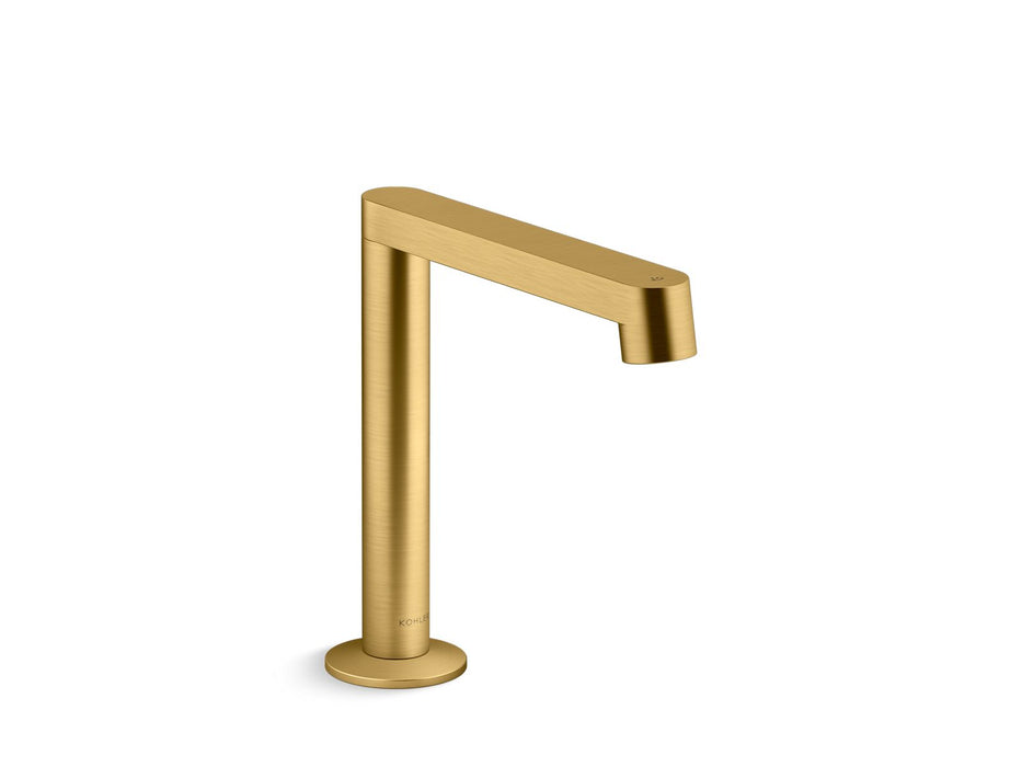 KOHLER K-103M37-SANA Components Touchless single-hole lavatory faucet with Kinesis sensor technology and temperature mixer, AC-powered, 0.5 gpm