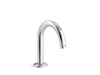 KOHLER K-104MT77-SANA Components Touchless lavatory faucet with Kinesis sensor technology and temperature mixer, Tube...