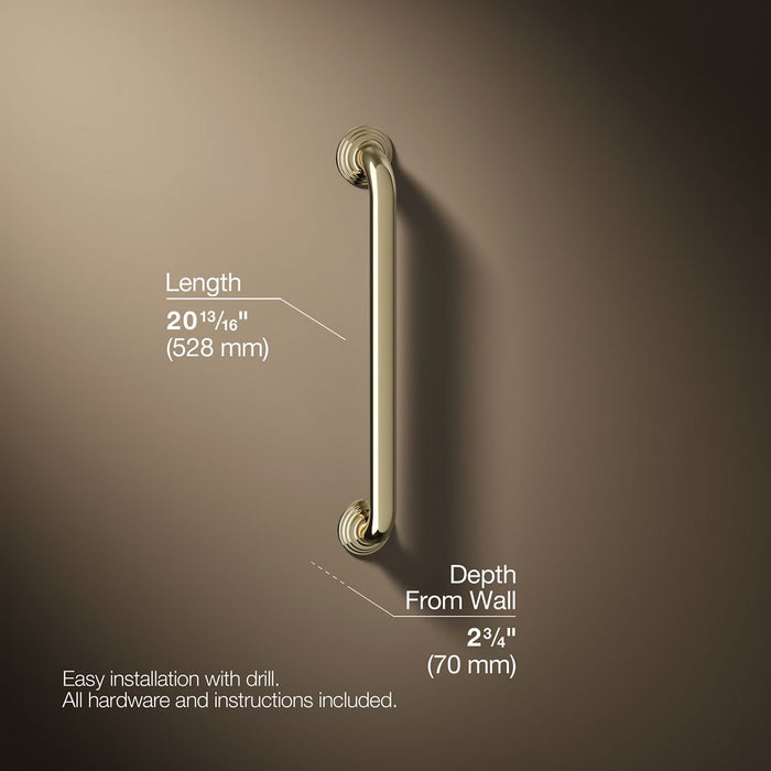 3/4 view of product with dimensions
