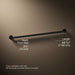3/4 view of product with dimensions
