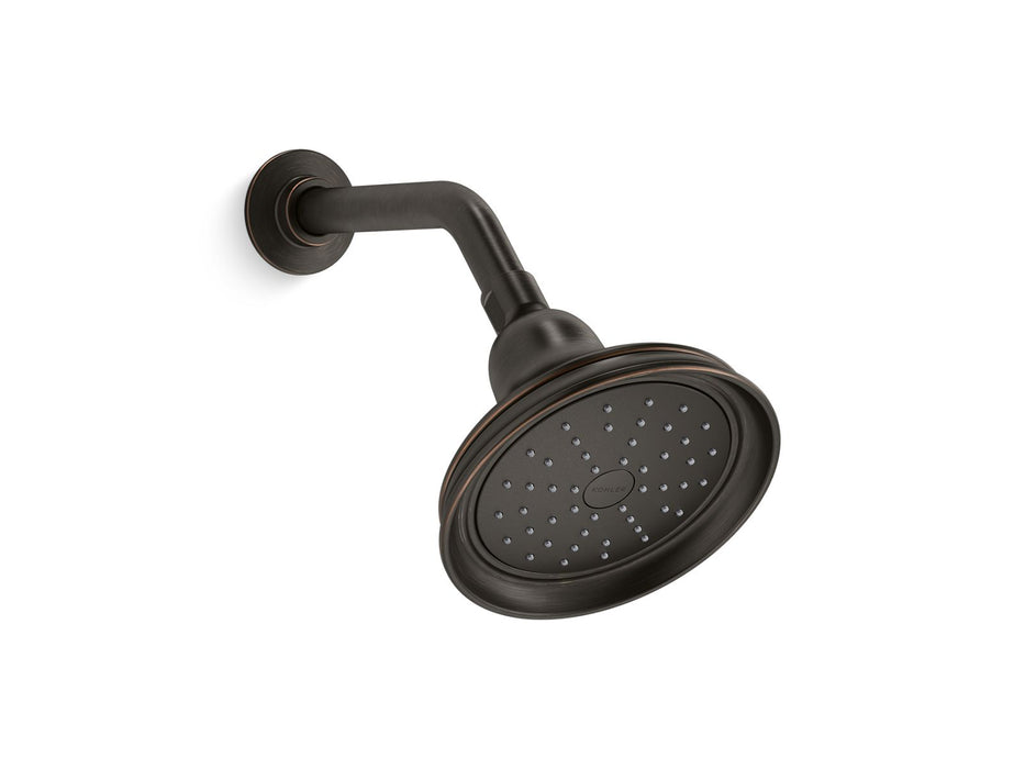 KOHLER K-10590-AK Bancroft 2.5 gpm single-function showerhead with Katalyst air-induction technology