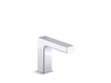 KOHLER K-106S37-SANA Strayt Touchless faucet with Kinesis sensor technology and temperature mixer, Hybrid-powered,...