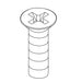 KOHLER K-1082514 10-24 Brass Screw
