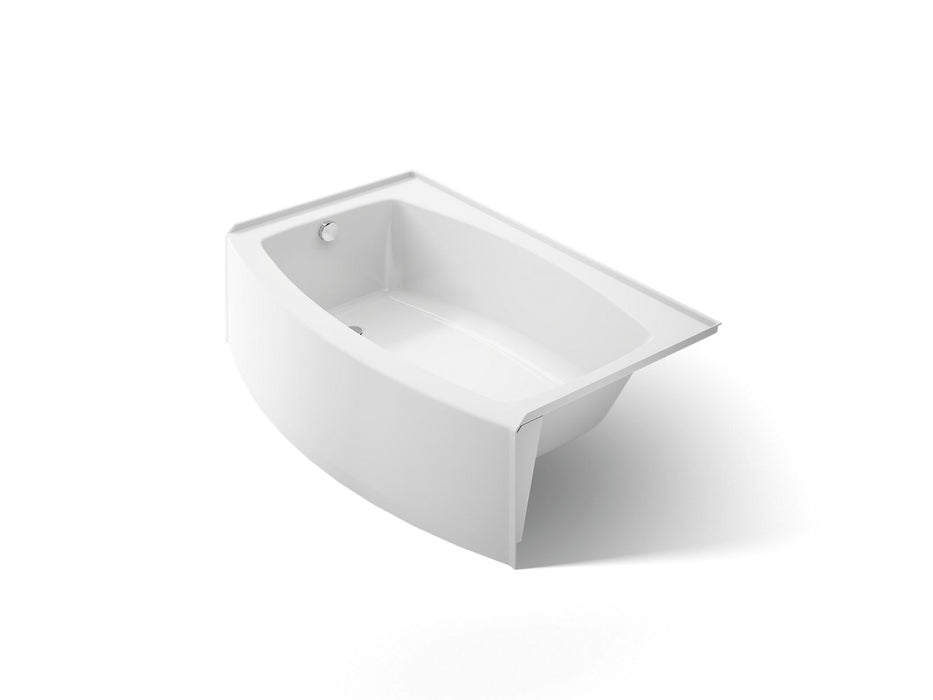 KOHLER K-1100-LA Expanse 60" x 32" alcove bath, left drain