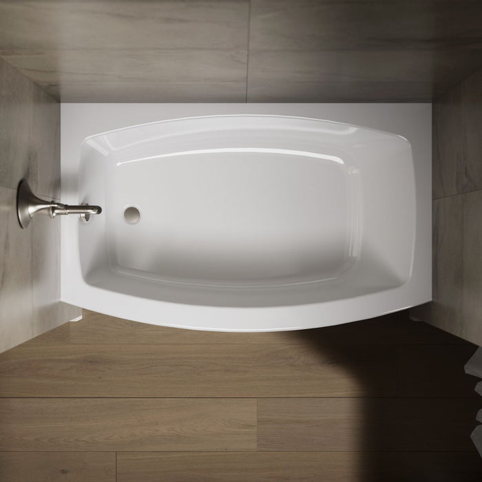 KOHLER K-1100-LA Expanse 60" x 32" alcove bath, left drain
