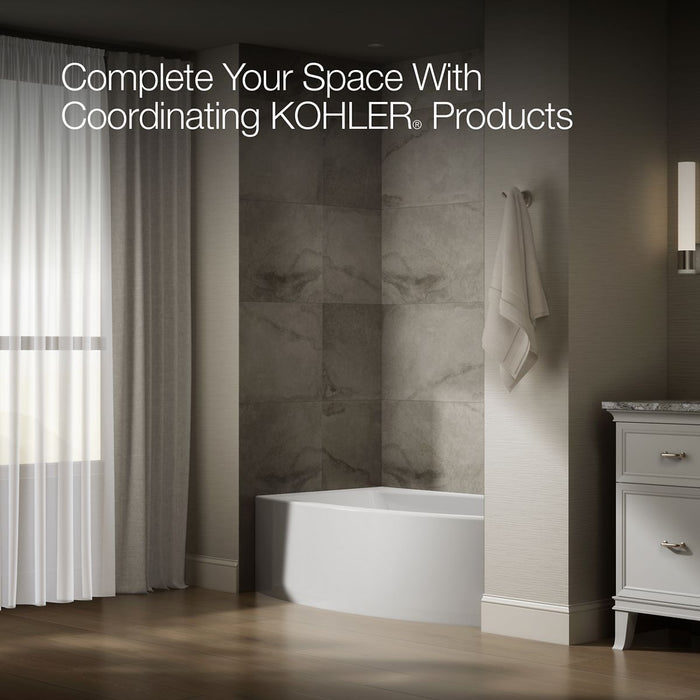 KOHLER K-1100-RA Expanse 60" x 32" alcove bath, right drain