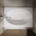 KOHLER K-1113-F Windward 60" x 42" alcove bath, white - view 5