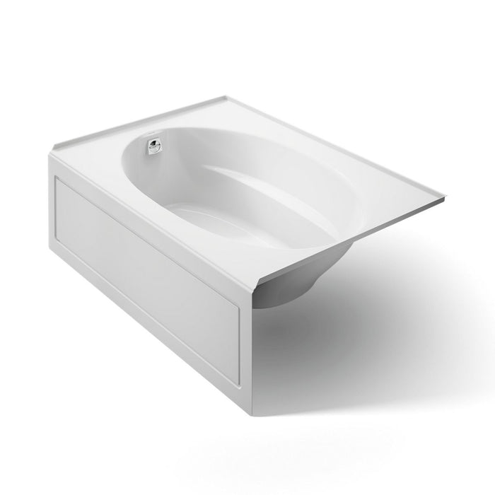KOHLER K-1113-LA Windward 60" x 42" alcove bath, left drain