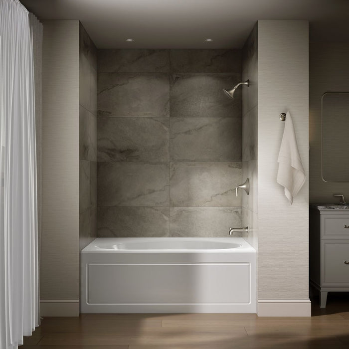 KOHLER K-1113-RA Windward 60" x 42" alcove bath, right drain