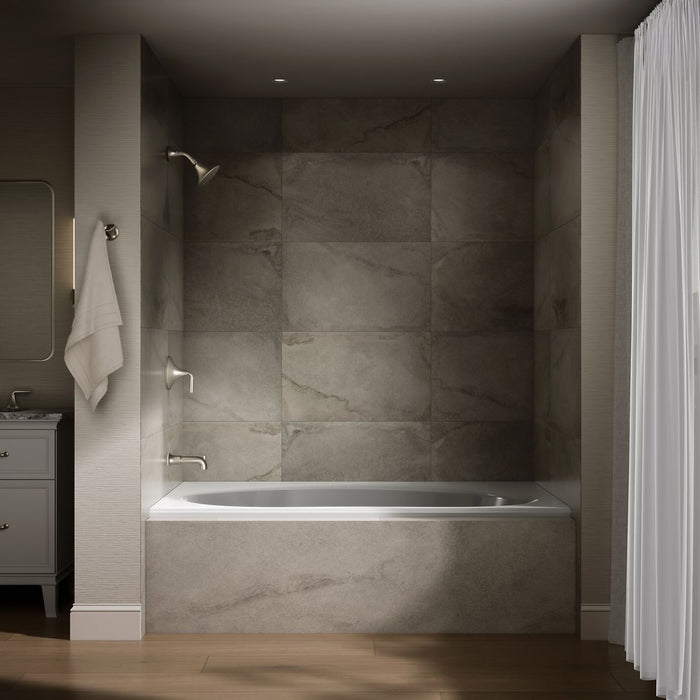 KOHLER K-1115-L Windward 72" x 42" alcove bath, left drain