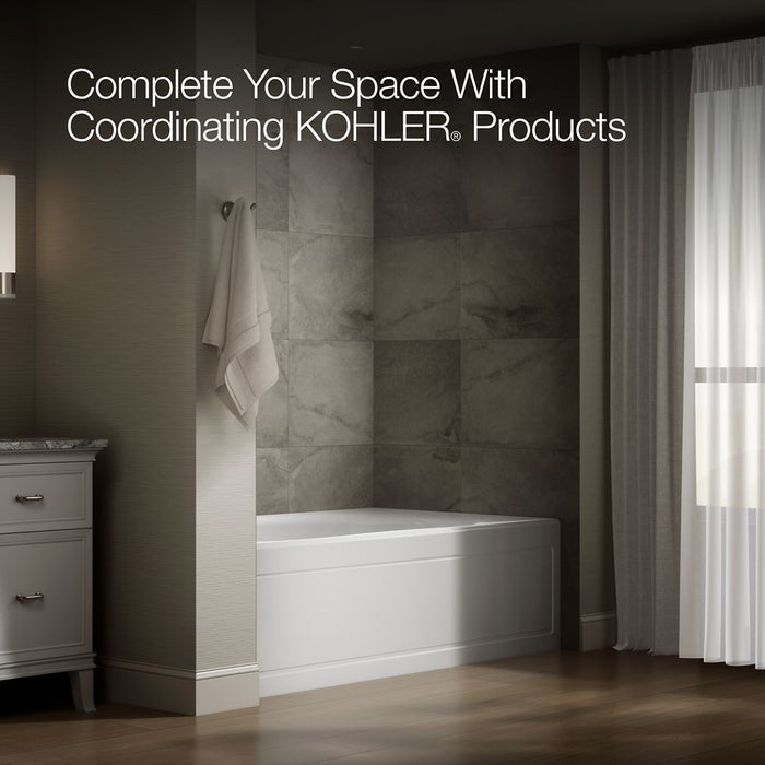 KOHLER K-1115-LA Windward 72" x 42" alcove bath, left drain
