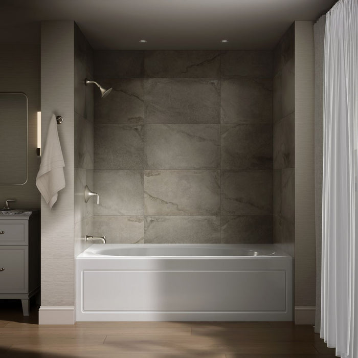 KOHLER K-1115-LA Windward 72" x 42" alcove bath, left drain