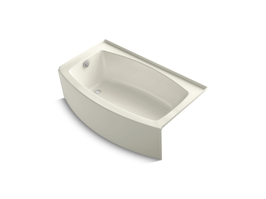 KOHLER K-1118-LA Expanse 60" x 30" alcove bath, left drain