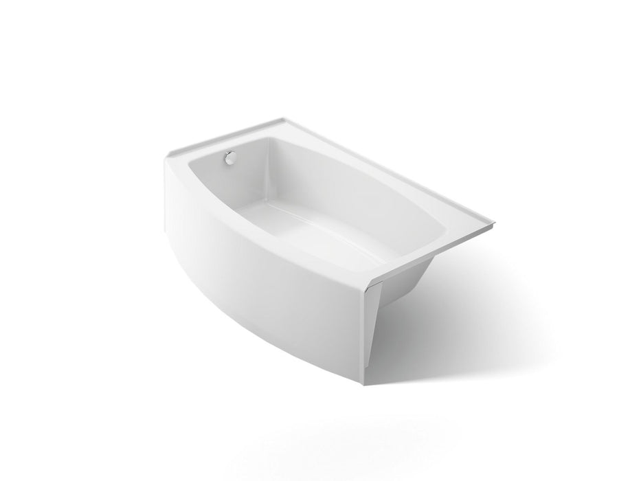 KOHLER K-1118-LA Expanse 60" x 30" alcove bath, left drain