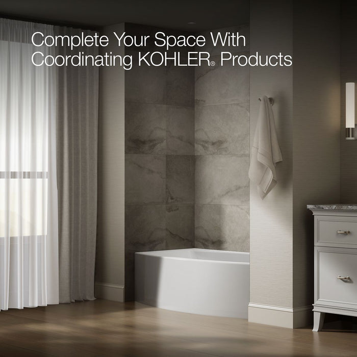 KOHLER K-1118-RA Expanse 60" x 30" alcove bath, right drain