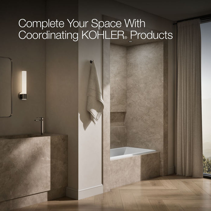 KOHLER K-1121-L Underscore 60" x 30" alcove bath, left drain