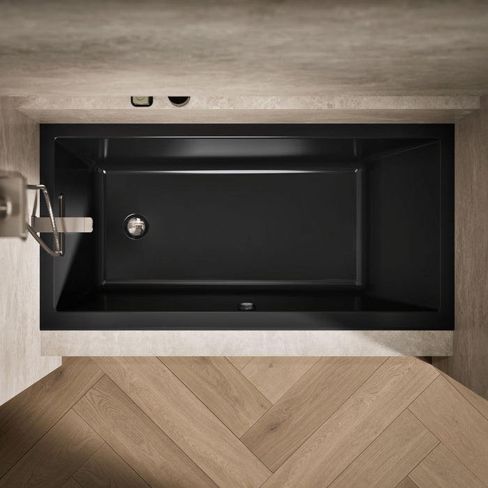KOHLER K-1121-LW Underscore 60" x 30" alcove bath with Bask heated surface, left drain