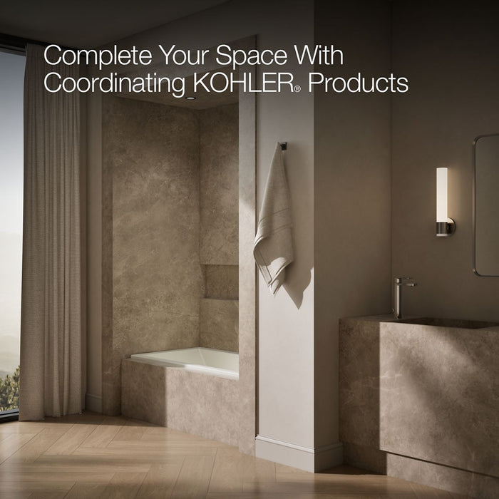 KOHLER K-1121-R Underscore 60" x 30" alcove bath, right drain