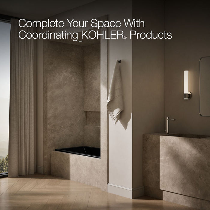 KOHLER K-1121-R Underscore 60" x 30" alcove bath, right drain