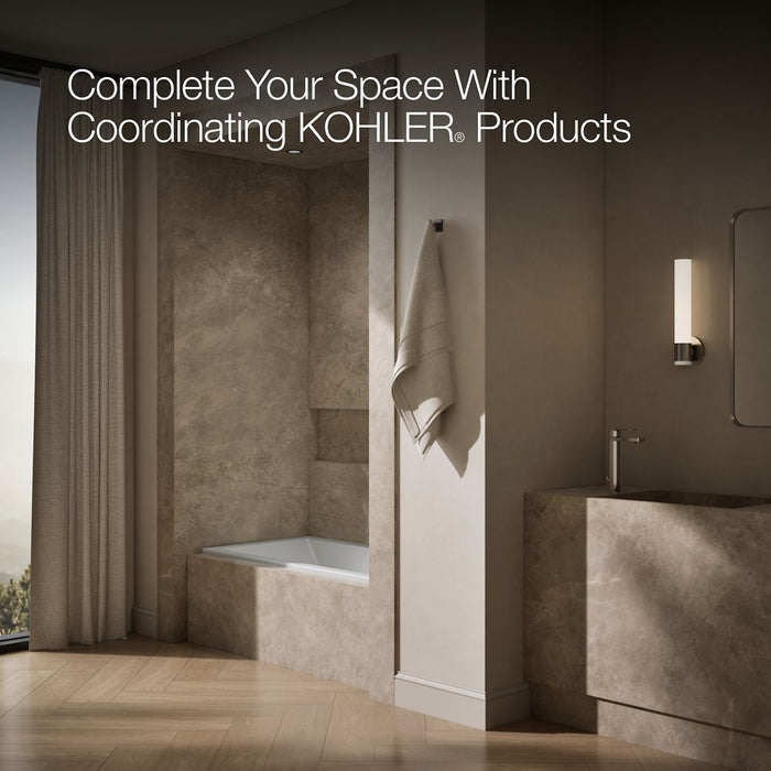 KOHLER K-1121-R Underscore 60" x 30" alcove bath, right drain