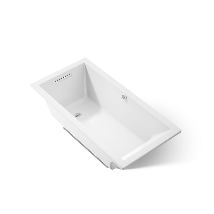 KOHLER K-1121-W1 Underscore 60" x 30" drop-in bath with Bask heated surface