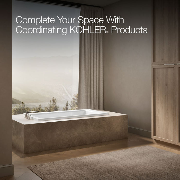 KOHLER K-1123 Archer 60" x 32" drop-in bath