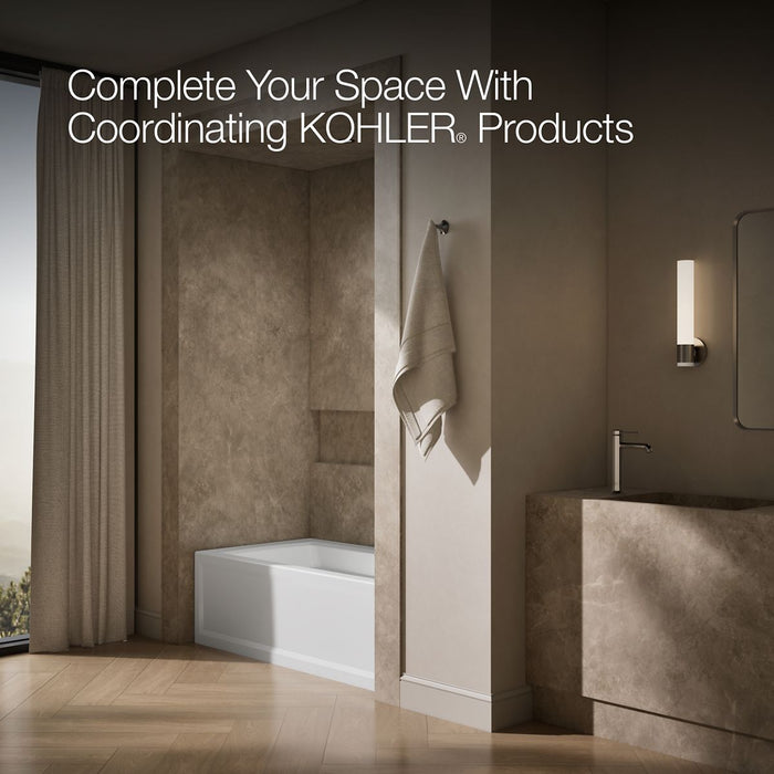 KOHLER K-1123-RA Archer 60" x 32" alcove bath, right drain