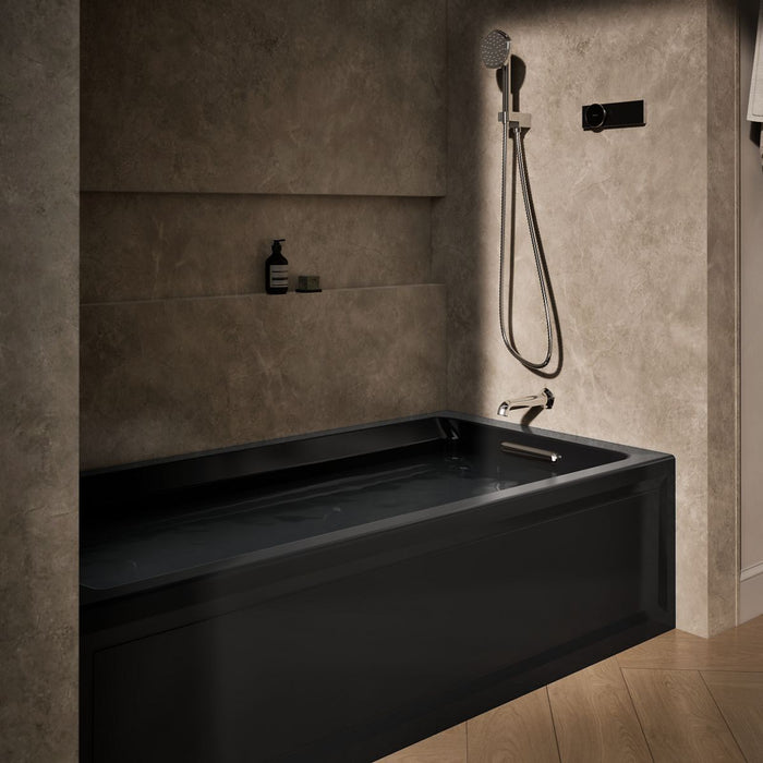 KOHLER K-1124-HR Archer 72" x 36" alcove whirlpool bath, right drain