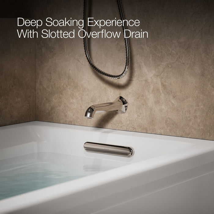 KOHLER K-1124-HR Archer 72" x 36" alcove whirlpool bath, right drain