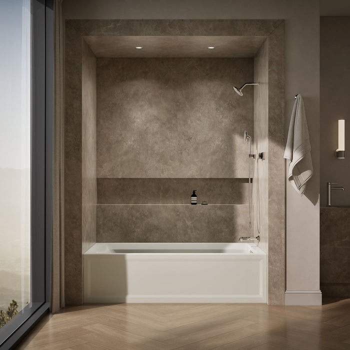 KOHLER K-1125-RA Archer 72" x 36" alcove bath, right drain