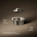 3/4 view of product with dimensions