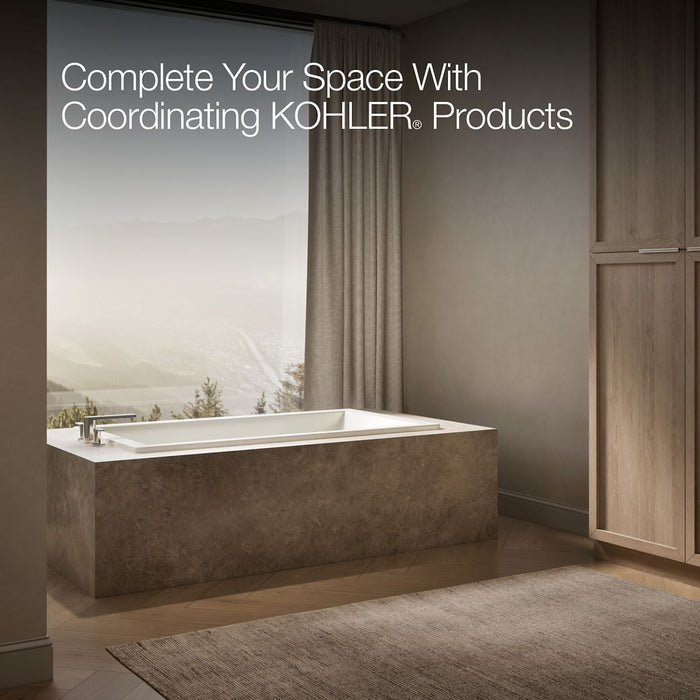 KOHLER K-1136 Underscore 66" x 36" drop-in bath