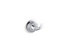 KOHLER K-11375 Forté Double robe hook, polished chrome