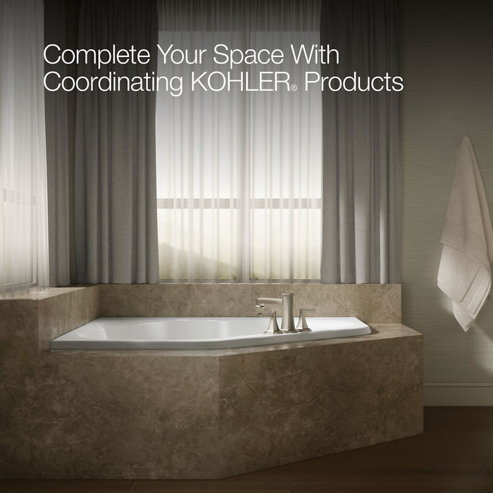 KOHLER K-1161-0 K-1161 Tercet 60" x 60" Corner Bath