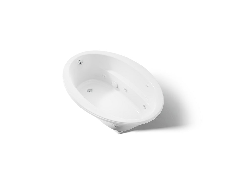 KOHLER K-1162 Sunward 60" x 42" drop-in whirlpool bath