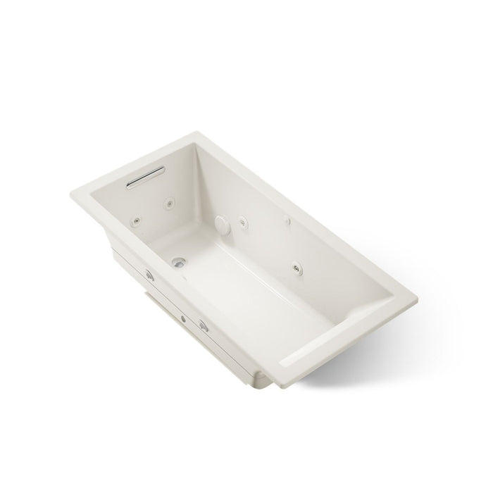 KOHLER K-1167-XHGH Underscore 60" x 30" drop-in Heated BubbleMassage air bath with whirlpool