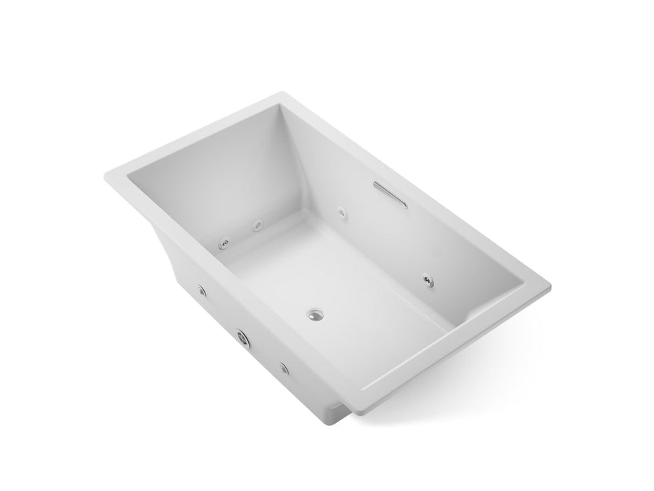 KOHLER K-1174-JH Underscore 72" x 42" drop-in heated whirlpool bath
