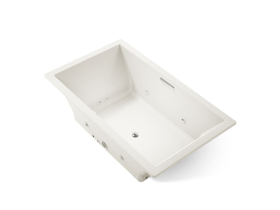 KOHLER K-1174-XHGH Underscore 72" x 42" drop-in Heated BubbleMassage air bath with whirlpool