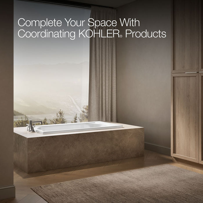 KOHLER K-1184 Devonshire 60" x 32" drop-in bath