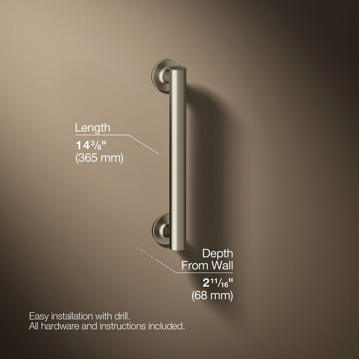 3/4 view of product with dimensions