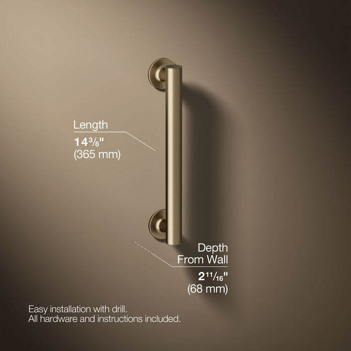 3/4 view of product with dimensions