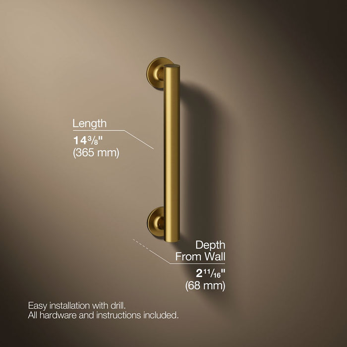 3/4 view of product with dimensions