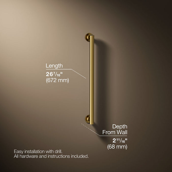 3/4 view of product with dimensions