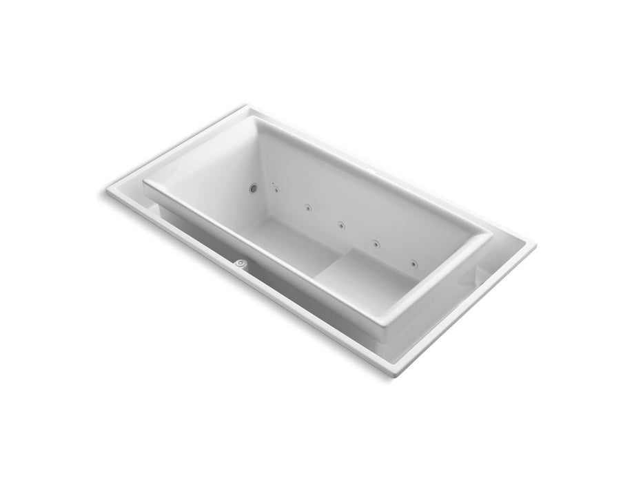 KOHLER K-1189-C1 sok 63" x 31-1/2" drop-in Effervescence bath with chromatherapy and left-hand drain